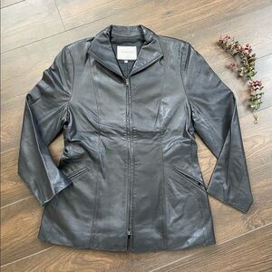 Florence Italy Davide Cerasi leather jacket